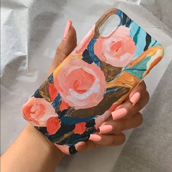 Accessories - NEW iPhone X / XS Gorgeous Floral Painting Case